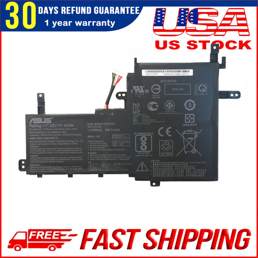 Genuine B31N1842 Battery Replacement for ASUS VivoBook S15 S531FA X531FL V531FA V531FL K531 Laptops