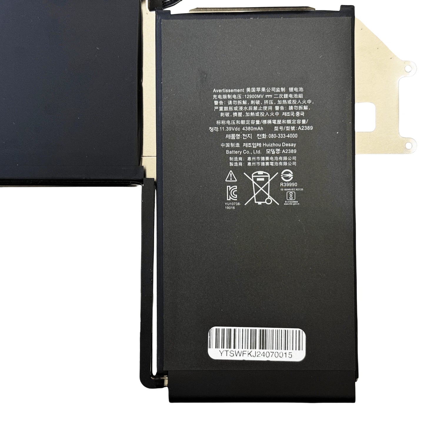 Genuine A2389 Battery for Apple MacBook Air 13" M1 2020 (A2337/EMC 3598)