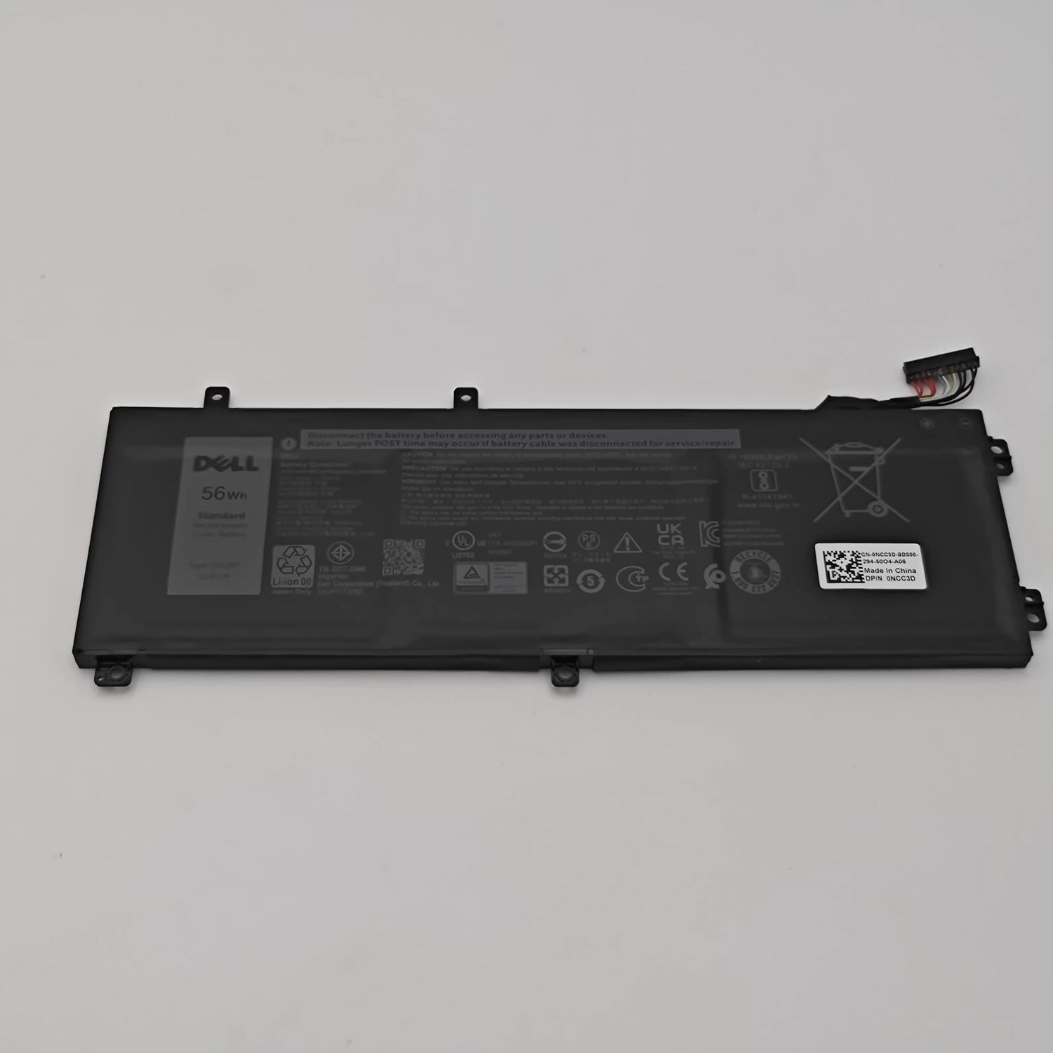  NEW Genuine Dell 56Wh Battery for XPS 9560, 9570, Precision 5530 (5D91C, H5H20, CP6DF)