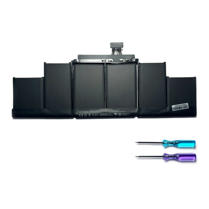 Genuine A1417 Laptop Battery Replacement for MacBook Pro 15 inch Retina A1398 [ Mid 2012 Early 2013], fits MD831LL/A MC975LL/A MC976LL/A ME665LL/A ME664LL/A