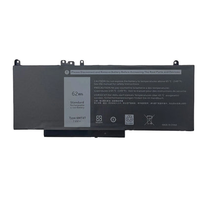 Genuine OEM 62Wh 6MT4T Laptop Battery for Dell Latitude E5470 E5570 15.6" Notebook Precision 15 3510 M3510 Series fits 7V69Y TXF9M 79VRK 07V69Y 0HK6DV 079VRK 0TXF9M