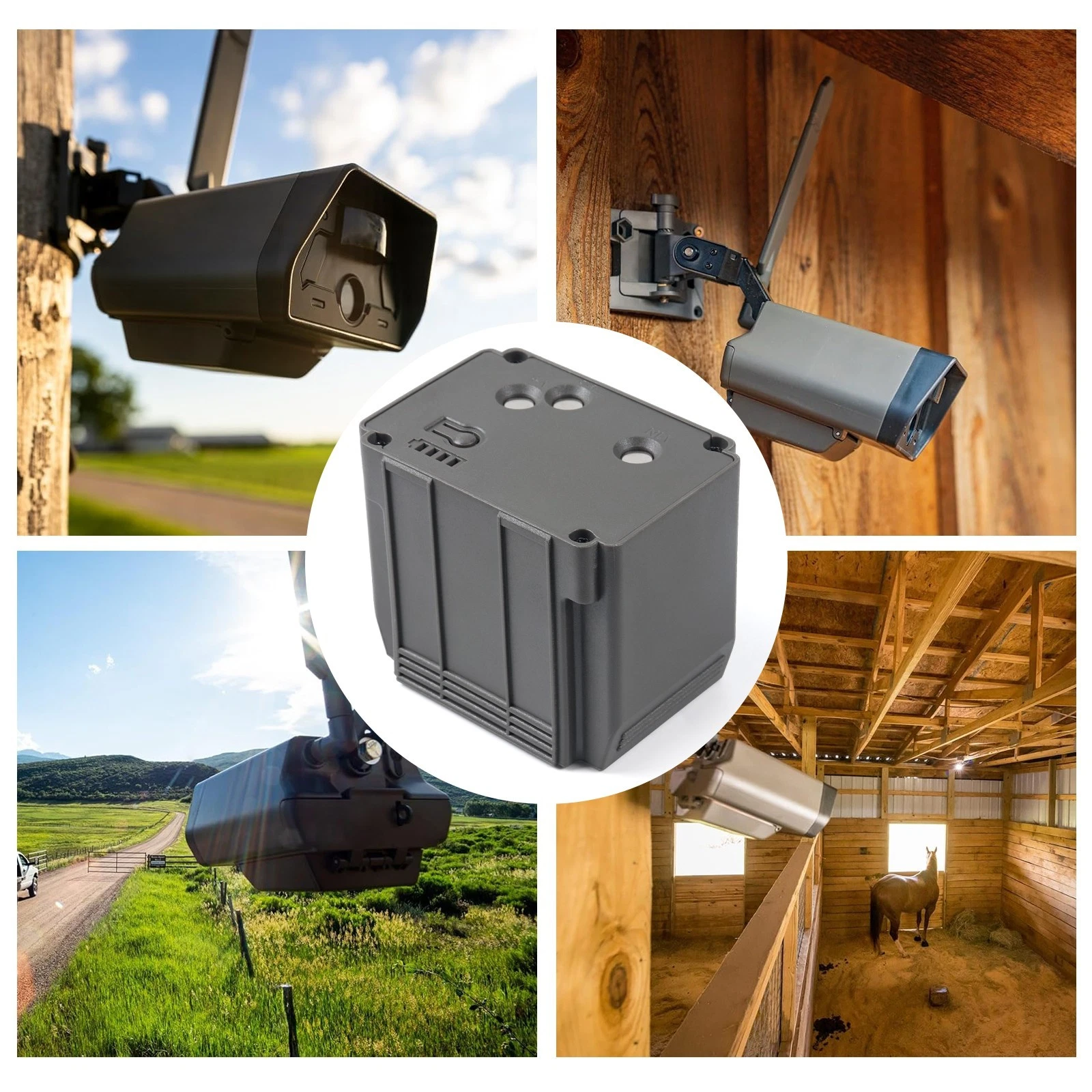 Defend Rechargeable Battery for TACTACAM Cellular Security Camera