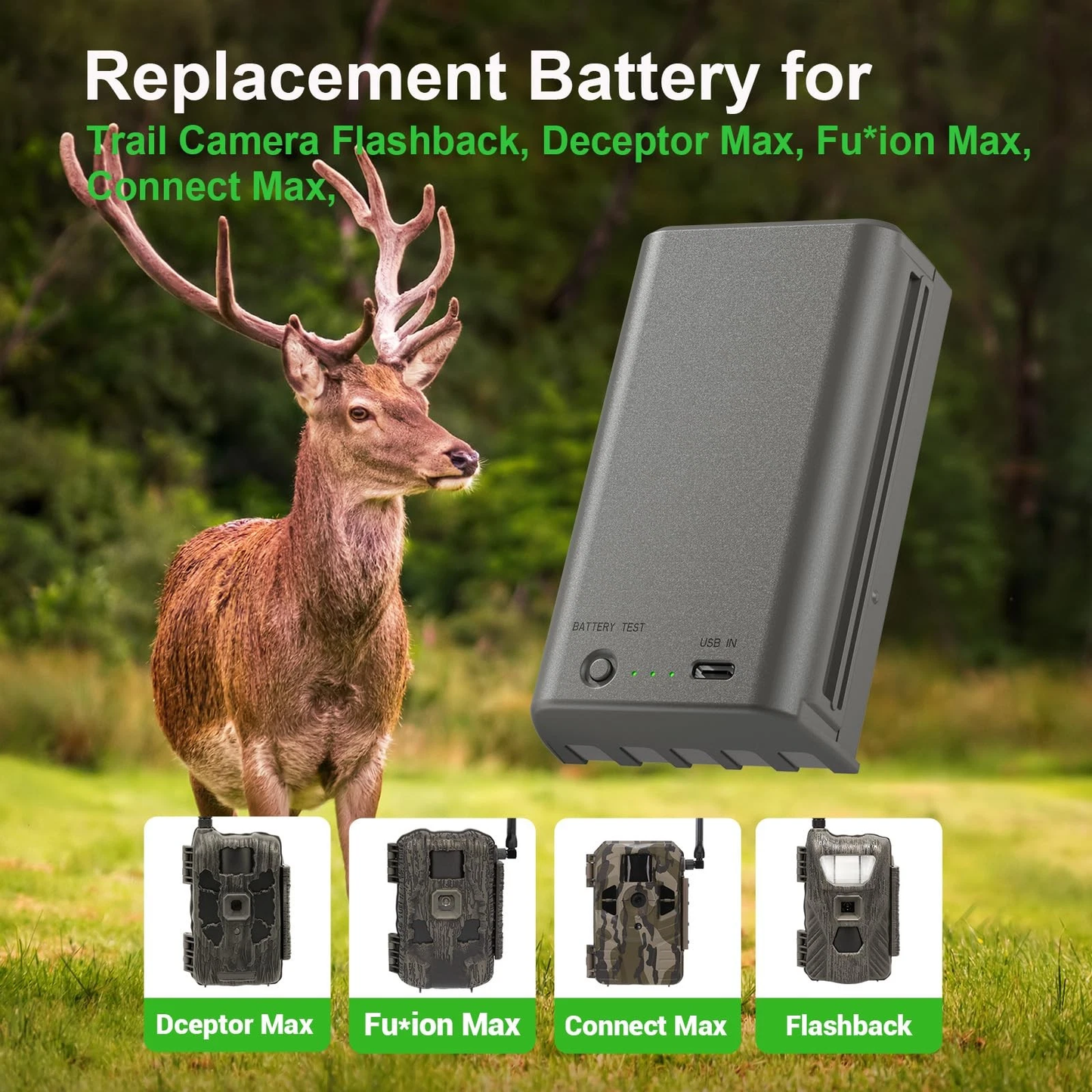 2PCS Stealth Cam Trail Cameras  Battery