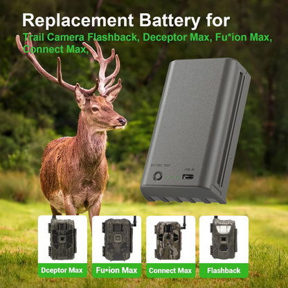 2PCS Stealth Cam Trail Cameras  Battery