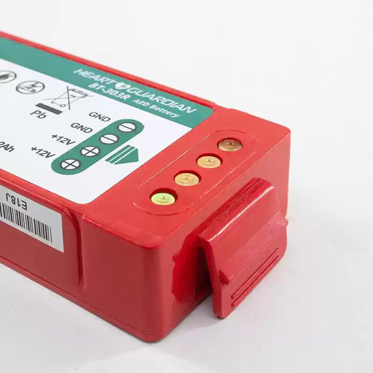 Original BT-303R 12V Non-Rechargeable Lithium Battery for RADIAN AED HR-501 Defibrillator Replacement