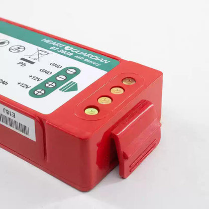Original BT-303R 12V Non-Rechargeable Lithium Battery for RADIAN AED HR-501 Defibrillator Replacement