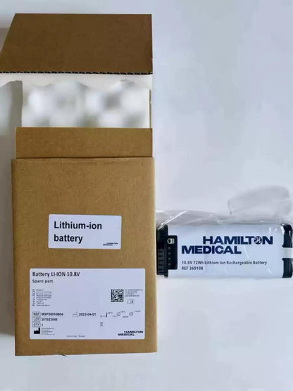 New Genuine REF 369108 Battery Replacement for Hamilton C1 T1 Ventilator & Oxy‑Gen Machine