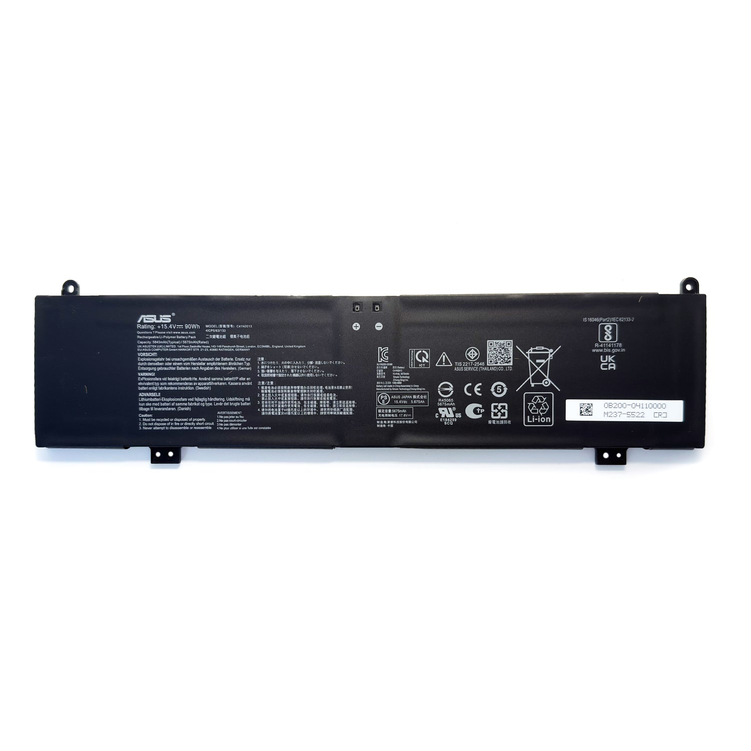 Genuine C41N2013 Laptop Battery for Asus ROG Strix G15 G513, G17 G713, Scar G533 & Zephyrus G15 GA503