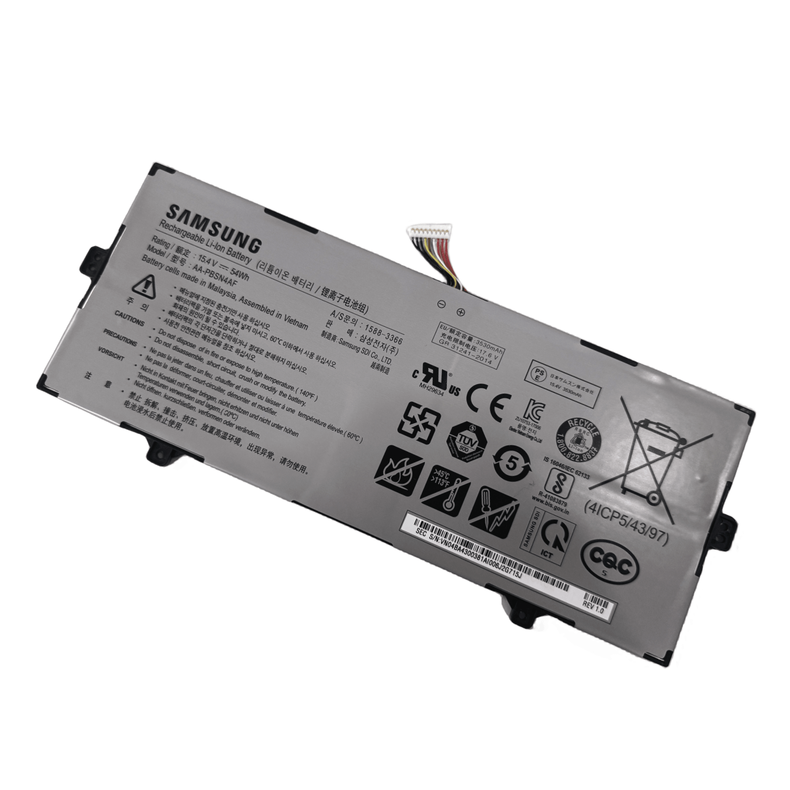 AA-PBSN4AF New OEM Battery for Samsung NP930SBE NP930SBE-K01US NT930SBE NP730QCJ