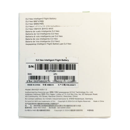 DJI Neo Battery 1435mAh Smart Flight Battery For DJI Neo Drone Accessories
