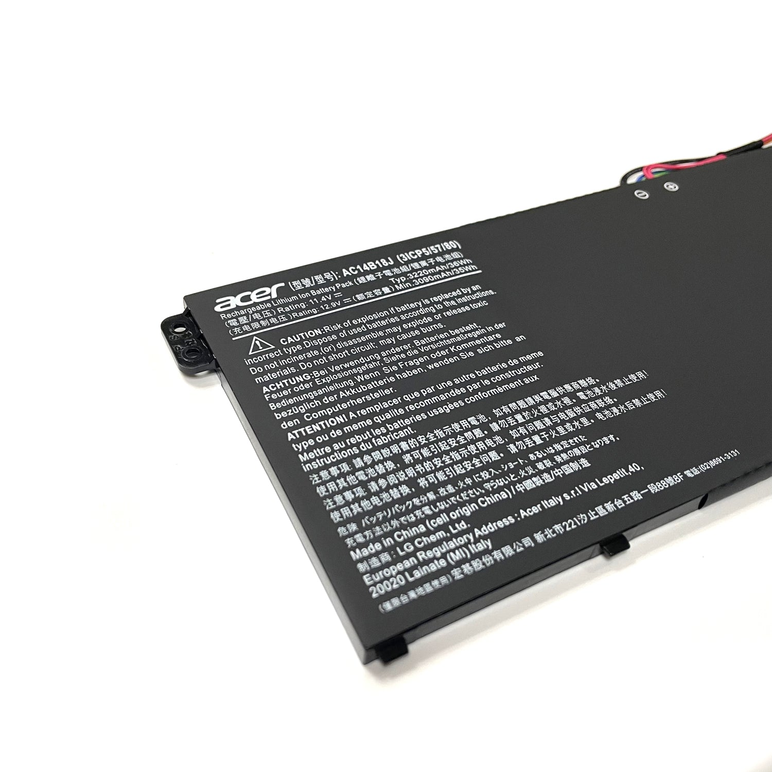 Genuine AC14B18J AC14B13J Laptop Battery for Acer E15 ES1-512 MS2394 EX2519 N15W4 E3-112