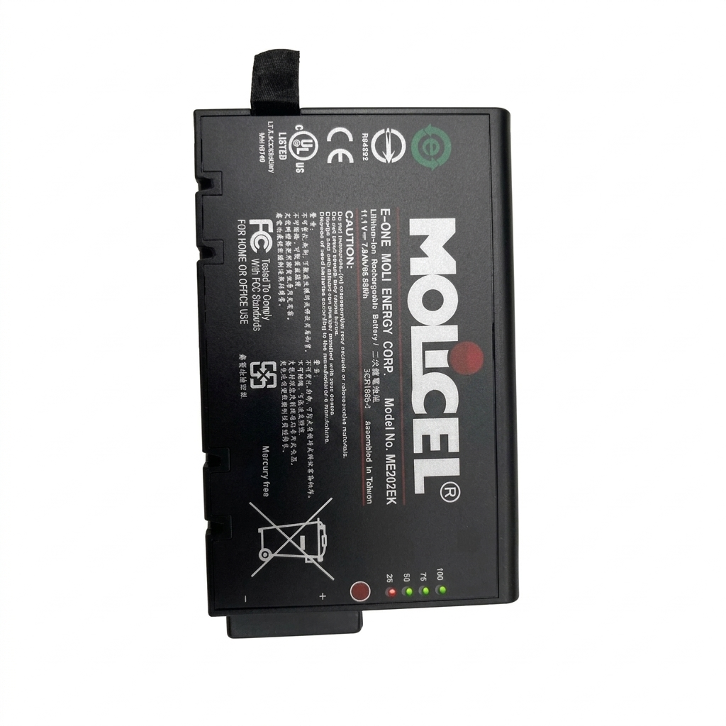 ME202EK Molicel Replacement Battery for Philips VS2 VS3 VS4 VM4 VM6 VM8 Patient Monitor