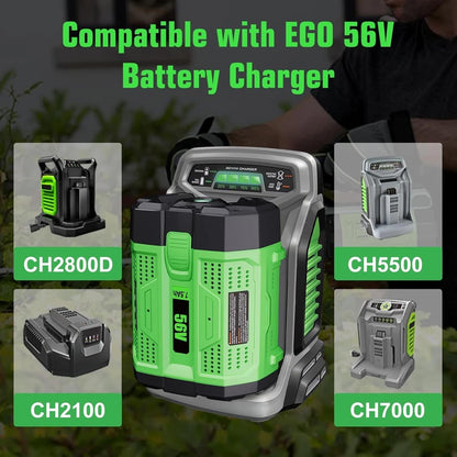 Genuine EGO Power BA1400T 56V Li‑ion Battery (2‑Pack) – Upgrade Fuel Gauge – New