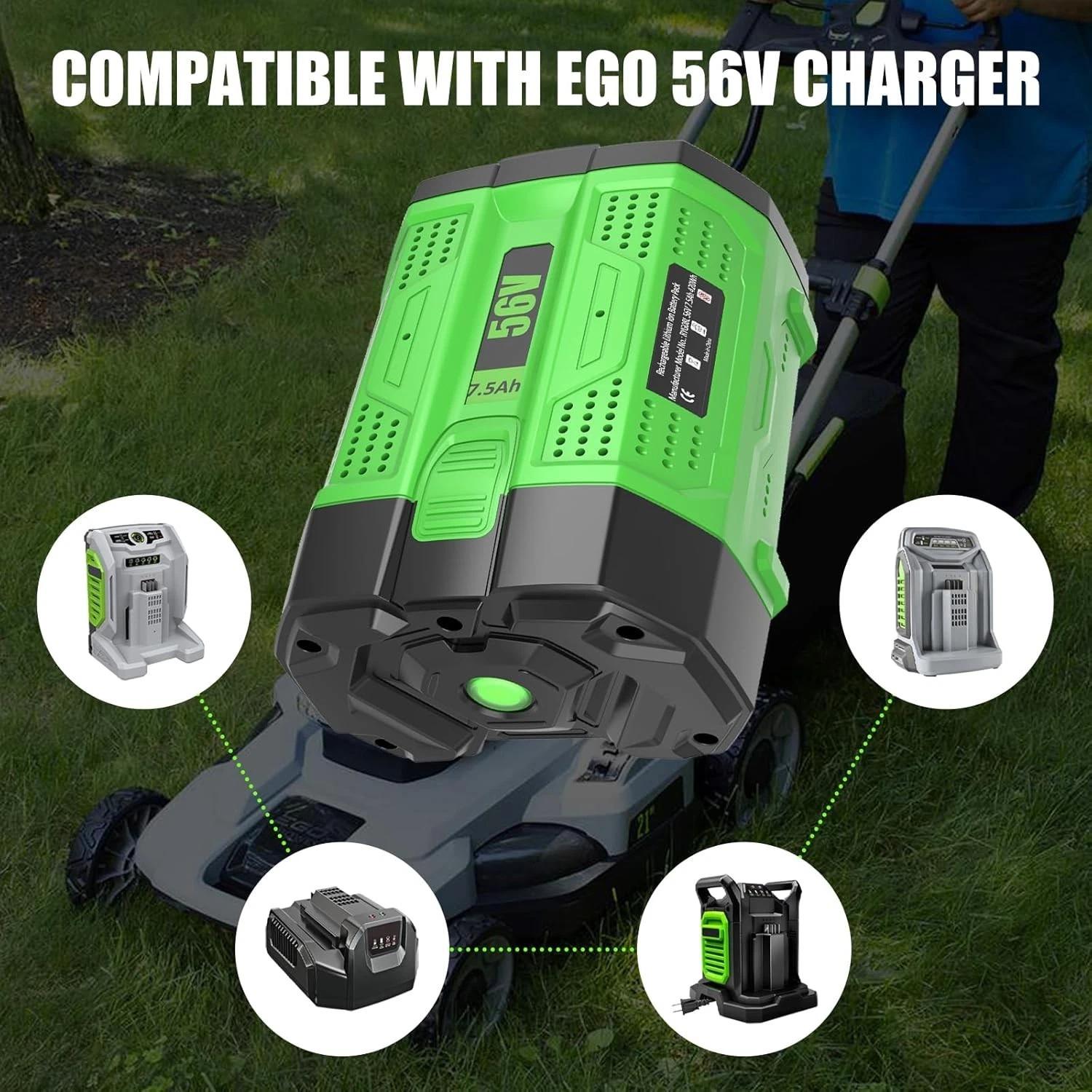 Genuine EGO Power BA1400T 56V Li‑ion Battery (2‑Pack) – Upgrade Fuel Gauge – New