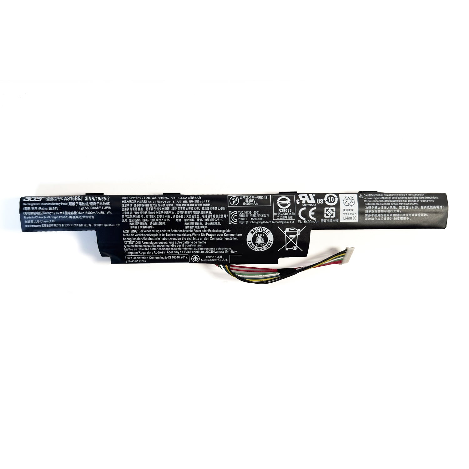 New Genuine AS16B5J AS16B8J Battery Replacement for Acer Aspire E5-575G F5-573G Laptop