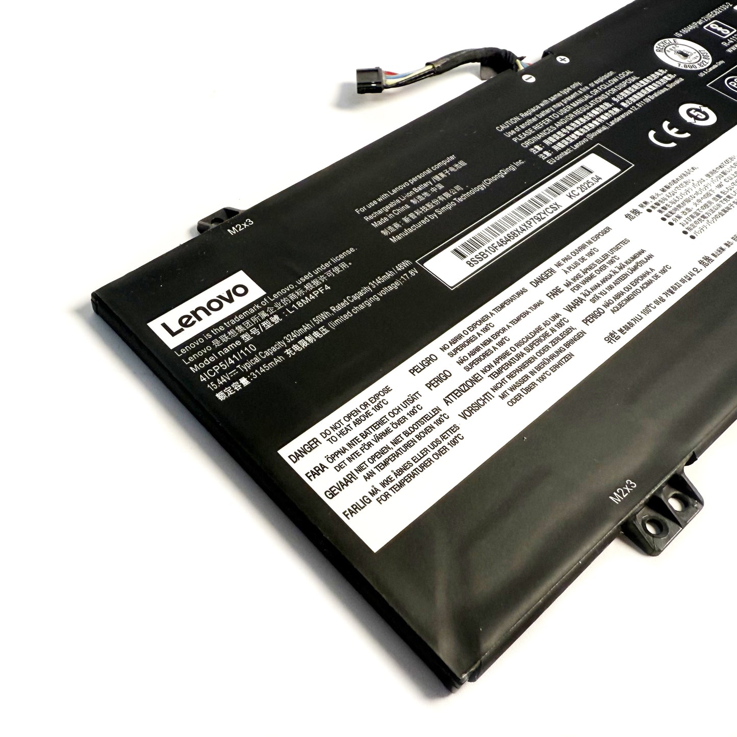 Genuine L18M4PF4 Laptop Battery Compatible with Lenovo IdeaPad C340-14API C340-14IWL S540-14API S540-14IML S540-14IWL Series L18M4PF3 5B10W67194 L18C4PF3 L18C4PF4 50Wh 3240mAh 15.44V
