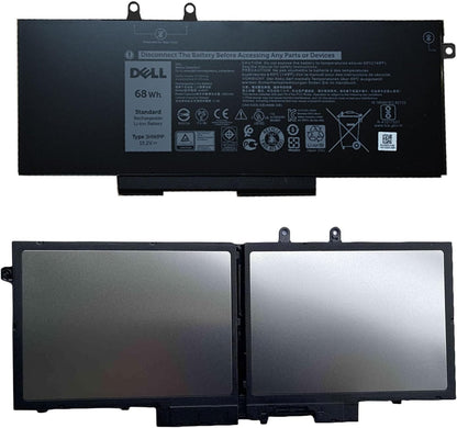 DELL 3HWPP Battery for Dell Latitude 5401 5410 5411 5501 5510 5511 Precision 3541 3551 Inspiron 7706 2-in-1 Inspiron 7500 2-in-1 Inspiron 7506 2-in-1 Black 03HWPP 10X1J N2NLL 1VY7F 451-BCMN 15.2V 68Wh