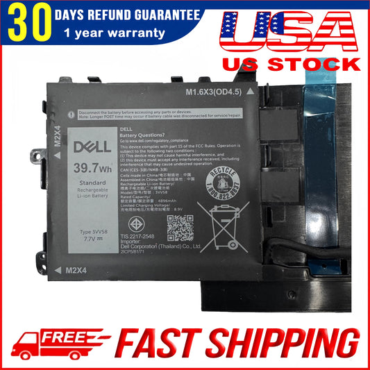  New 3VV58 21CP5/81/71 Battery Replacement for Dell Latitude 9420 2-in-1 14″ 15″ Laptop Series