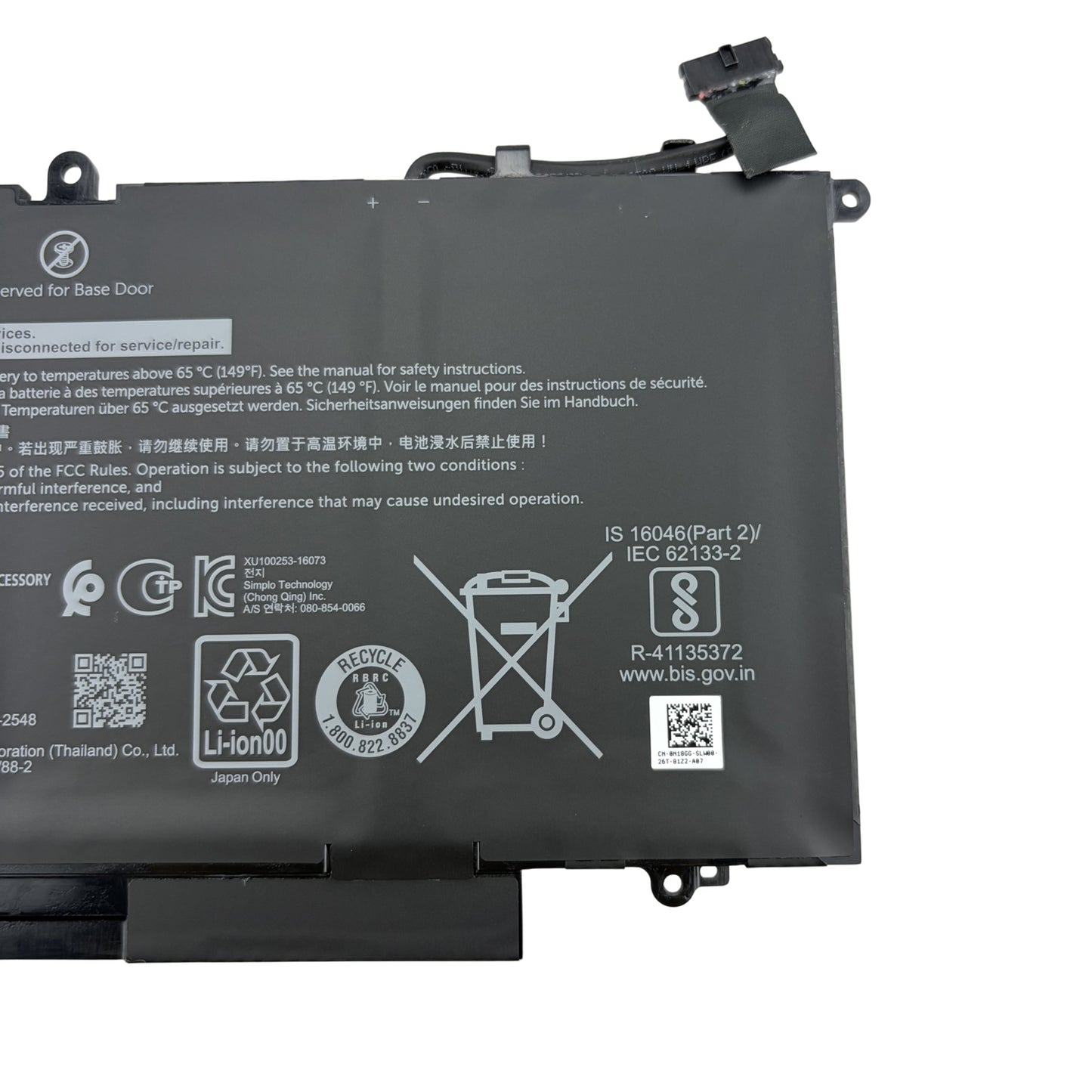 NEW Genuine Dell K5XWW Battery Replacement for Latitude 5289 2‑in‑1, E5289 2‑in‑1, 7389 2‑in‑1 Laptop