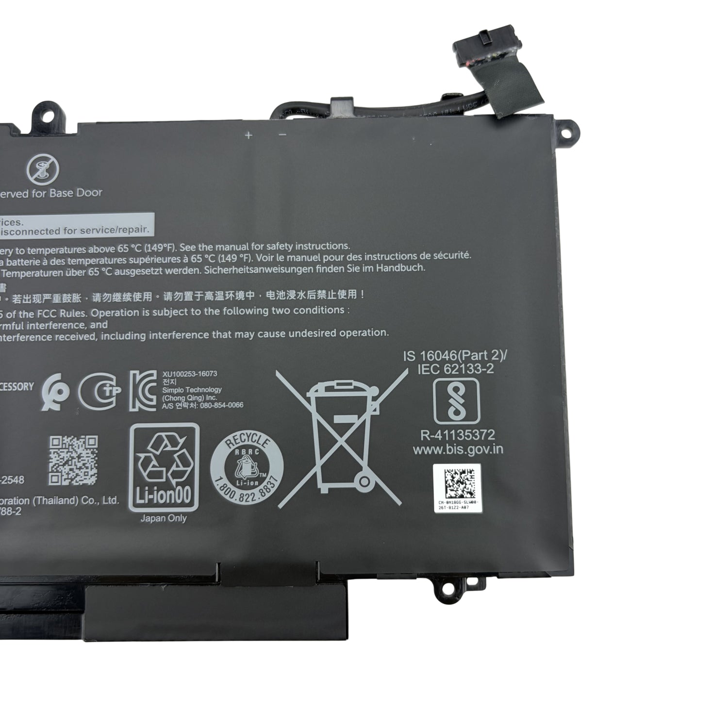 NEW Genuine Dell K5XWW Battery Replacement for Latitude 5289 2‑in‑1, E5289 2‑in‑1, 7389 2‑in‑1 Laptop