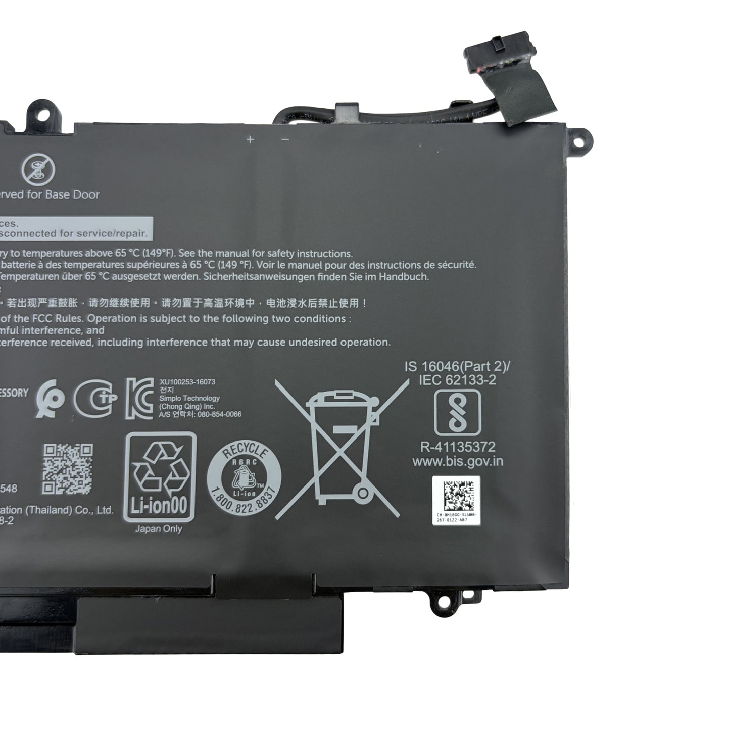 NEW Genuine Dell K5XWW Battery Replacement for Latitude 5289 2‑in‑1, E5289 2‑in‑1, 7389 2‑in‑1 Laptop