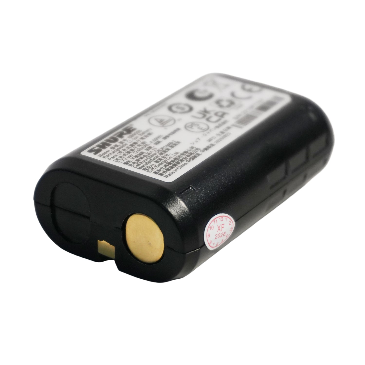 Shure SB900B Lithium-Ion Rechargeable Battery for Wireless Microphone Receivers