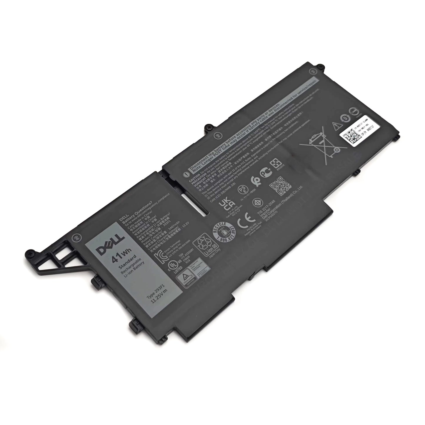 Genuine Dell 293F1 41Wh 3‑Cell Battery Replacement for Latitude 5330 5430 7330 7430 7530 Laptop