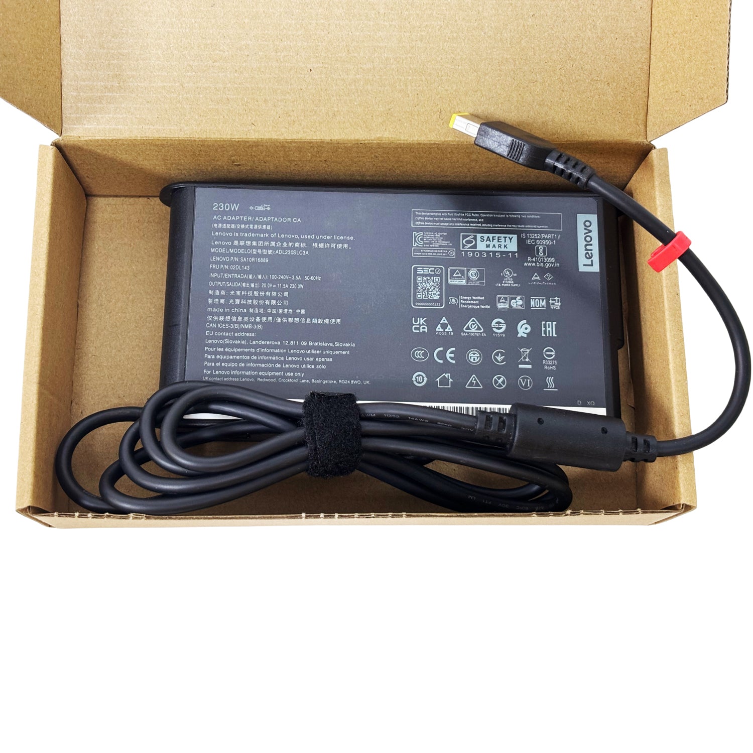 Genuine 230W Charger for Lenovo ThinkPad P73 | Stable Power for Workstations!
