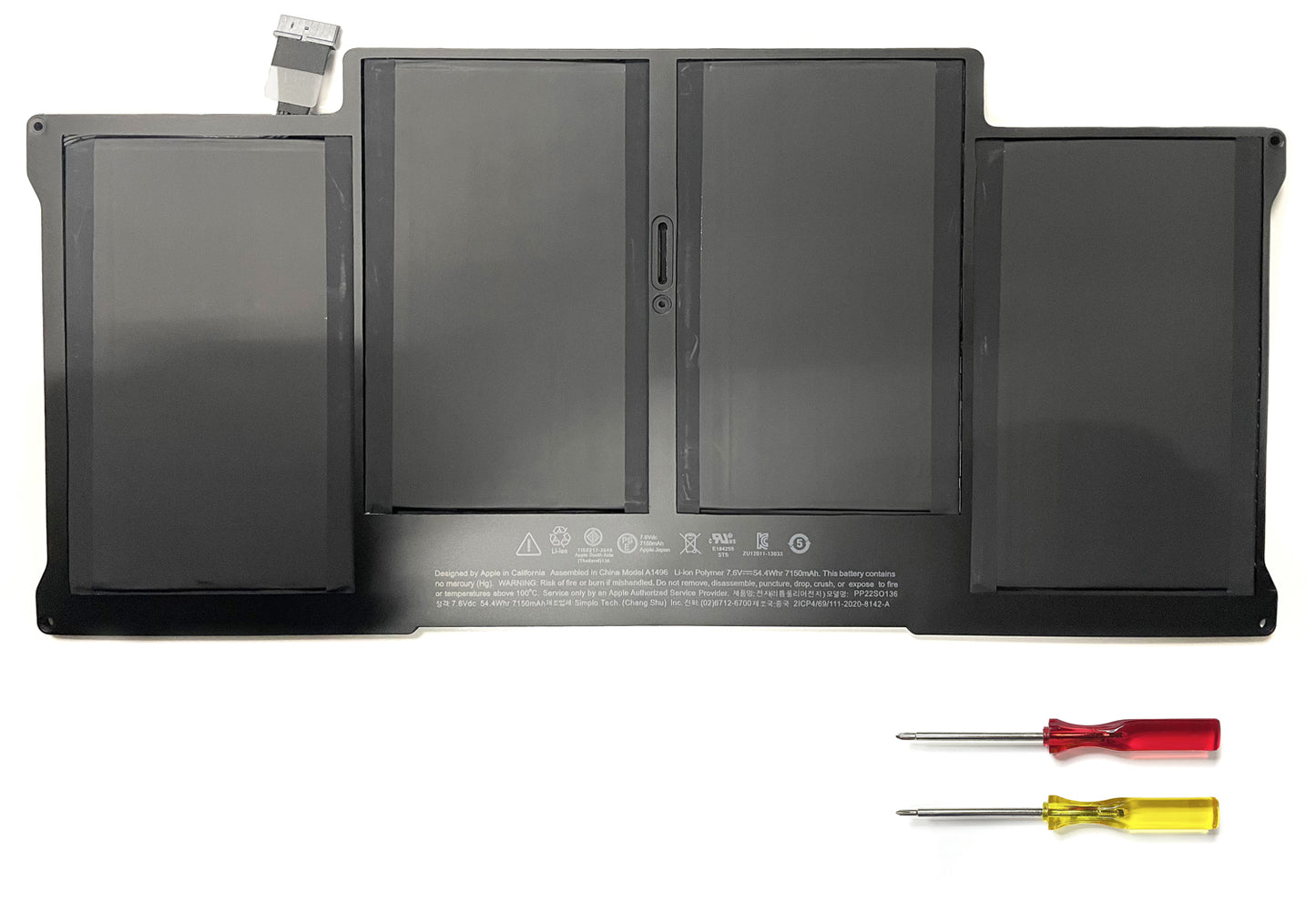 Genuine A1466 A1496 A1405 Replacement Battery for MacBook Air 2017, Early 2015 Early 2014, Mid 2013 Mid 2012 Mid 2011, Late 2010 Fits A1396 A1405 A1496 A1377