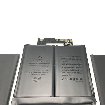 Genuine A1964 Laptop Battery for MacBook Pro 13" (A1989) Mid 2018 2019 A2251 2020 EMC 3214 EMC 3358 3348 BTO/CTO MR9Q2LL/A MR9R2LL/A MR9T2LL/A MR9V2LL/A MV962LL/A MV9A2LL/A MV962LL/A MV972LL/A 11.41V 58Wh