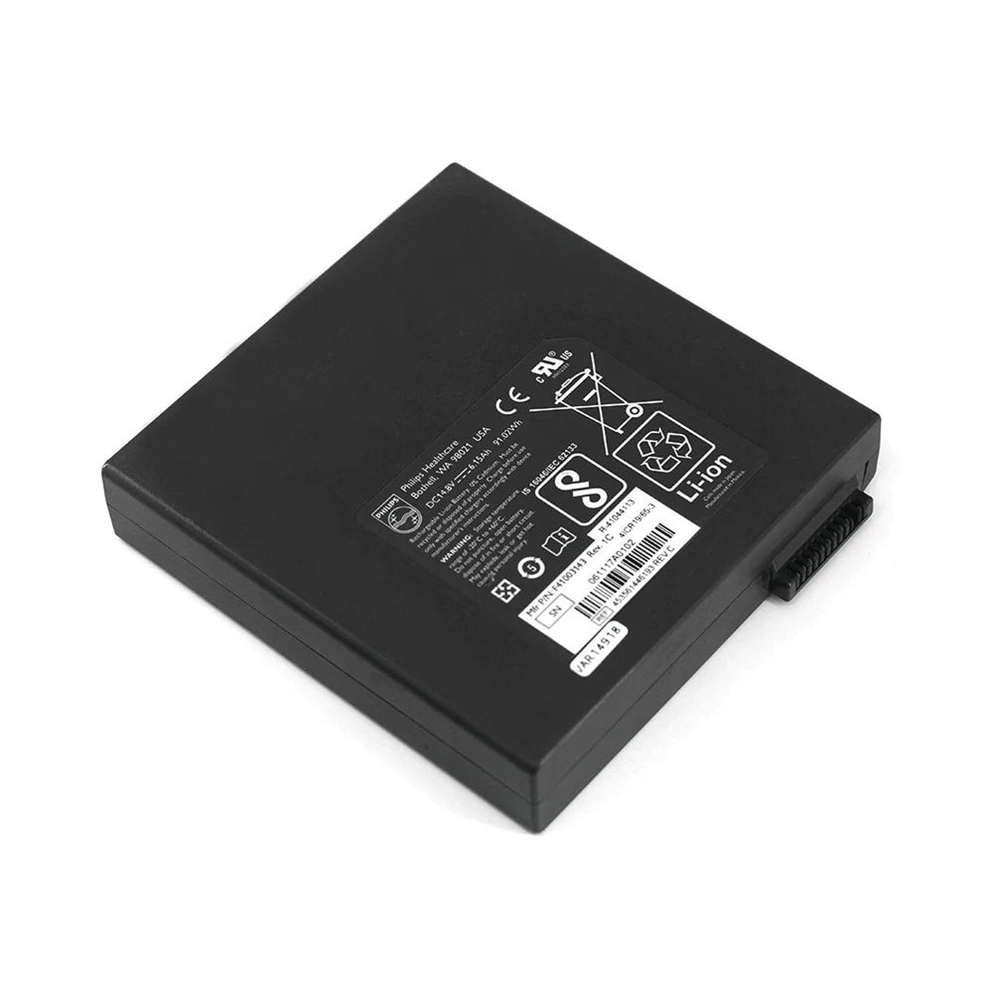 91.02Wh Replacement Battery for Philips CX50 CX30 Ultrasound Compatible with 453561446194 453561446193 453561446192 REF 453561446191 M6477