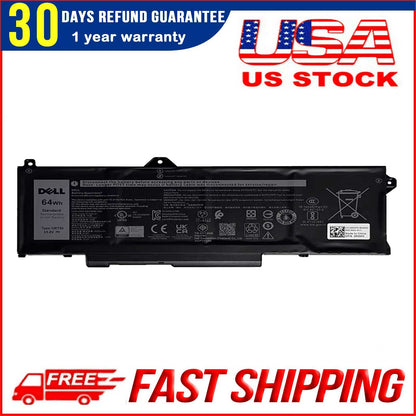 Genuine GRT01 64Wh Battery Replacement for Dell Alienware m17 R5 AMD Gaming Precision 15 3581 3591 3561 3571 3470 Latitude 5521 5531 5431 5421 Series 15.2V 4000