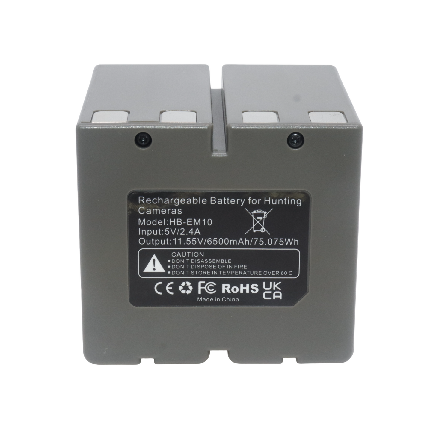 Defend Rechargeable Battery for TACTACAM Cellular Security Camera