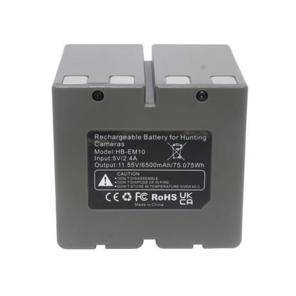 Defend Rechargeable Battery for TACTACAM Cellular Security Camera