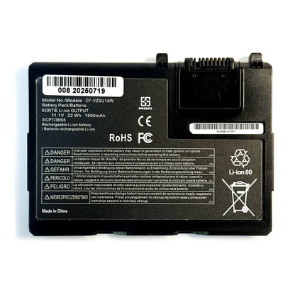11.1V 22WH 10.8V 45WH CF-VZSU1AW CF-VZSU1AR CF-VZSU1AJS CF-VZSU1BW VZSU1BR Original laptop battery for Panasonic CF-33 12 inch