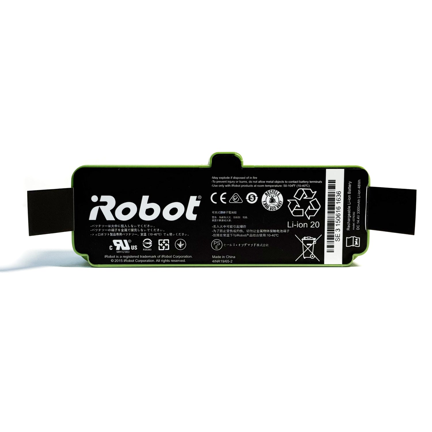 4376392 3300mAh 14.4V Battery for iRobot Roomba 615–985 Series