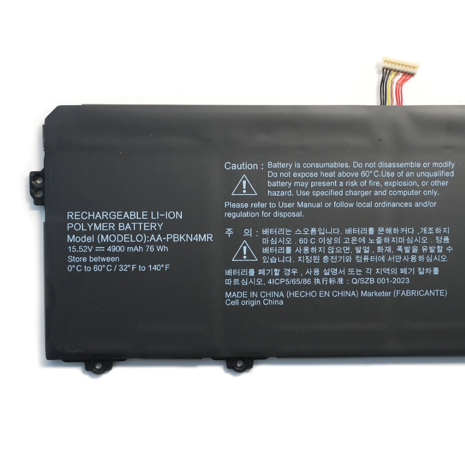 Genuine AA-PBKN4MR Battery Replacement for Samsung Galaxy Book 3 Pro 13 16 Inch Laptop Model NP964XFG-KC1US