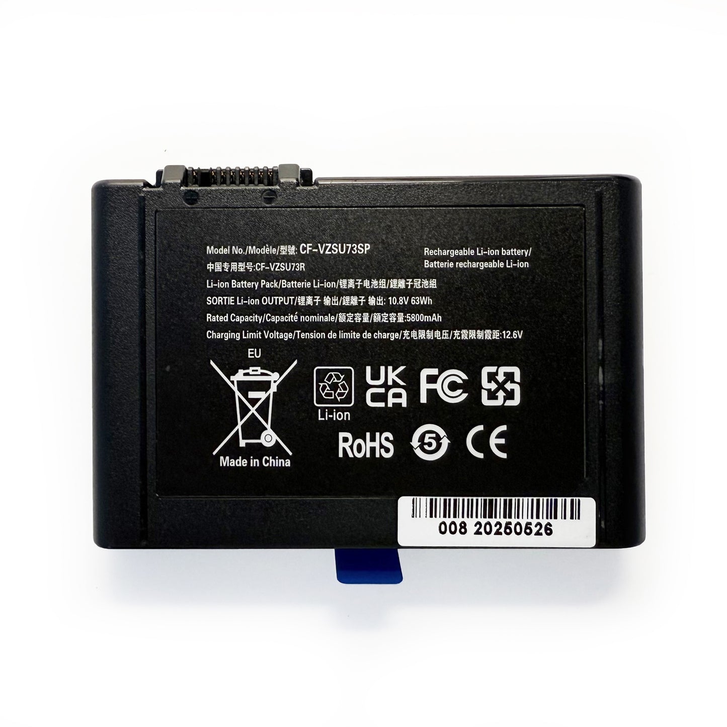 CF-VZSU73U CF-VZSU73R CF-VZSU73SP 63Wh 5800mAh 10.8V Laptop Battery Replacement for Panasonic Toughbook CF-D1 Mk1 Mk2 Series