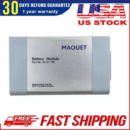 New Reliable MAQUET 6487180 12V Rechargeable Battery Replacement for Servo‑i Servo‑s Ventilator