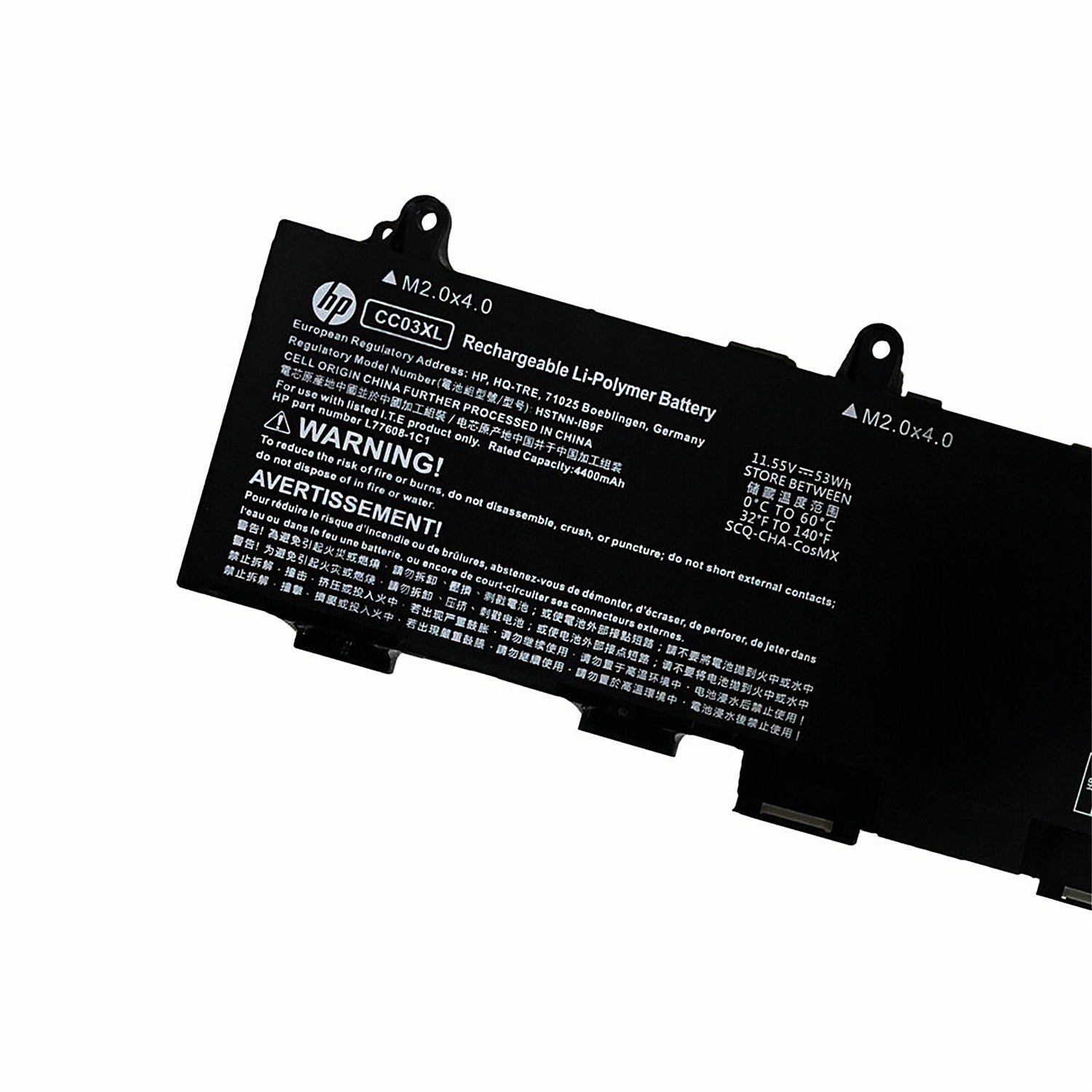 Genuine CC03XL 53Wh Battery for HP ZBook Firefly 14 G7/G8 & EliteBook 830 840 G7/G8 Series