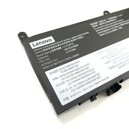 Genuine L17C4P72 Laptop Battery Compatible with Lenovo ThinkPad X1 Extreme 1st Gen/2nd Gen ThinkPad P1 1st/2nd Gen Serie L17M4P72 01AY968 01AY969 L18M4P71 01YU911 5B10V98091 SB10Q76929 SB10Q76928 80Wh