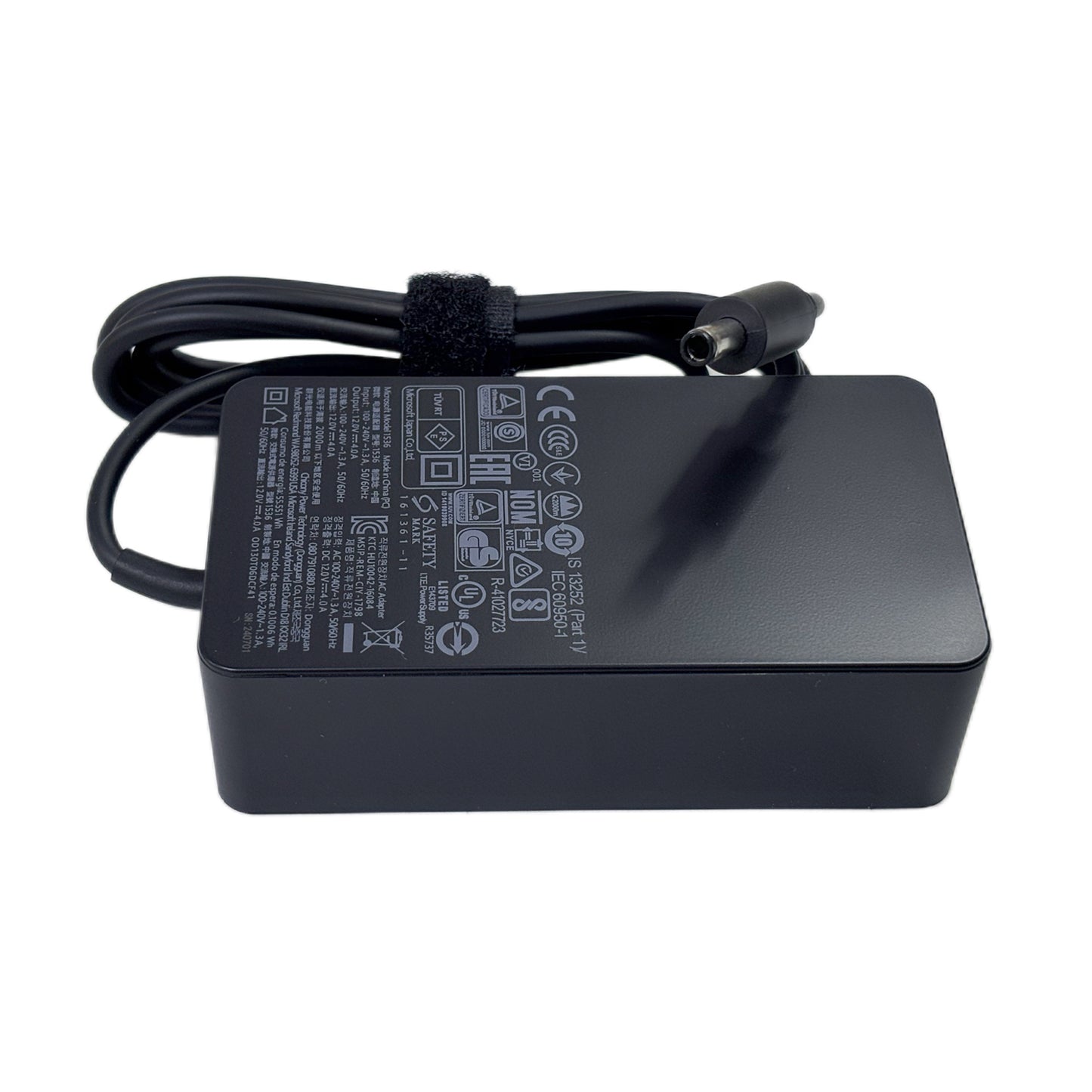 Genuine Microsoft 48W AC Adapter Model 1627 12V 4A 4.5x3mm Tip for Surface Go Surface Book