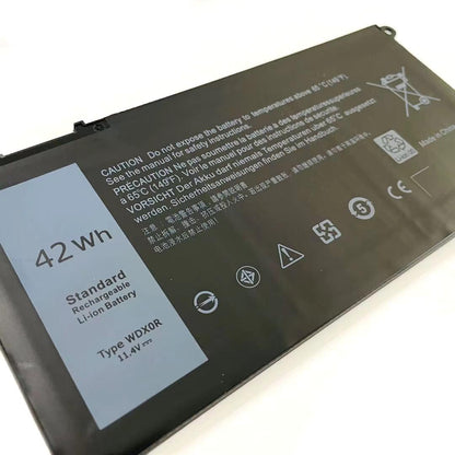 Genuine 42Wh WDX0R Replacement Laptop Battery for Dell Inspiron 13 15 5000 7000 Series 5570 7579 5567 5379 5579 7573 7378 5378 3780 3790 5565 5765 5770 7570 7368, Latitude 3189 3390 & more WDXOR P69G 3CRH3