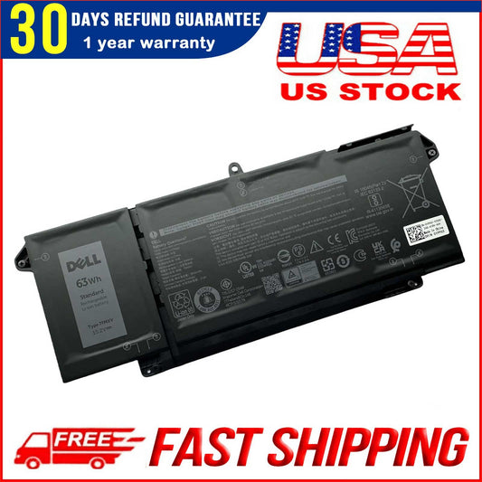 Original Dell 7FMXV 63Wh Battery – Latitude 5320 / 7320 / 7420 / 7520
