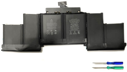 Genuine A1618 A1494 Battery Replacement for MacBook Pro 15 Inch Retina A1398 (Late 2013, Mid 2014, Mid 2015 Version), NOT fit for A1398 (Mid 2012 Early 2013), P/N:020-00079 02000079