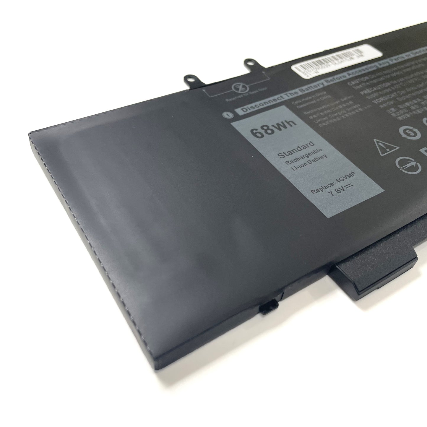 4GVMP Laptop Battery for Dell Latitude 5400 5500 5410 5510 E5400 E5500 Inspiron 7590 7591 7791 2-in-1 Precision 3540 3550 Series P84F P84F001 P42E P42E001 P98G001 P80F001 RF7WM C5GV2 H82T6 7.6V 68Wh