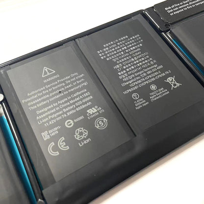 Genuine A1502 Battery Replacement for MacBook Pro (Retina,13-inch, Early 2015/Mid 2014/Late 2013) A1582 A1493 Battery for MacBook Pro A1502 [11.42V 6559mAh 74.9Wh]