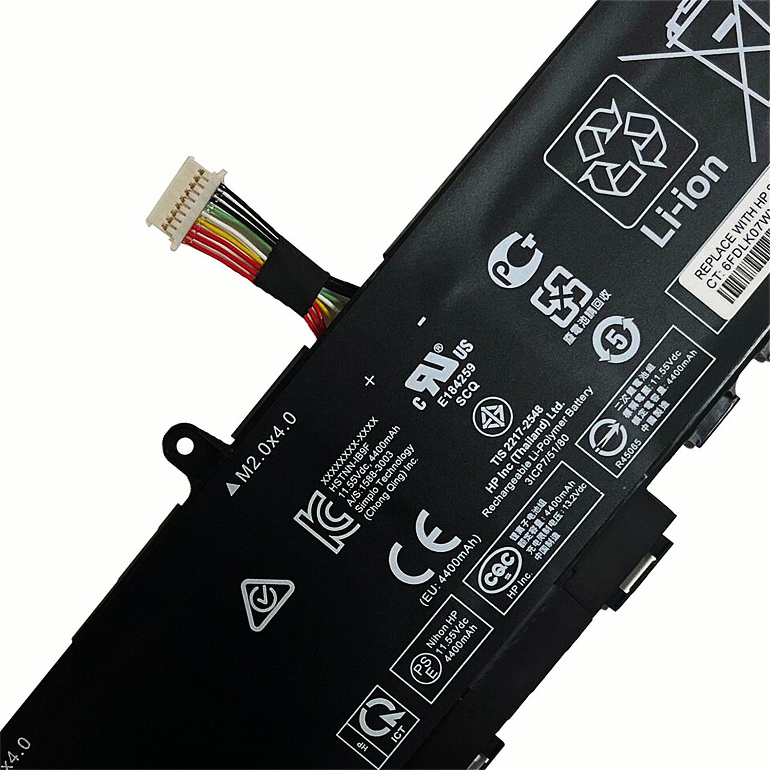 Genuine CC03XL 53Wh Battery for HP ZBook Firefly 14 G7/G8 & EliteBook 830 840 G7/G8 Series