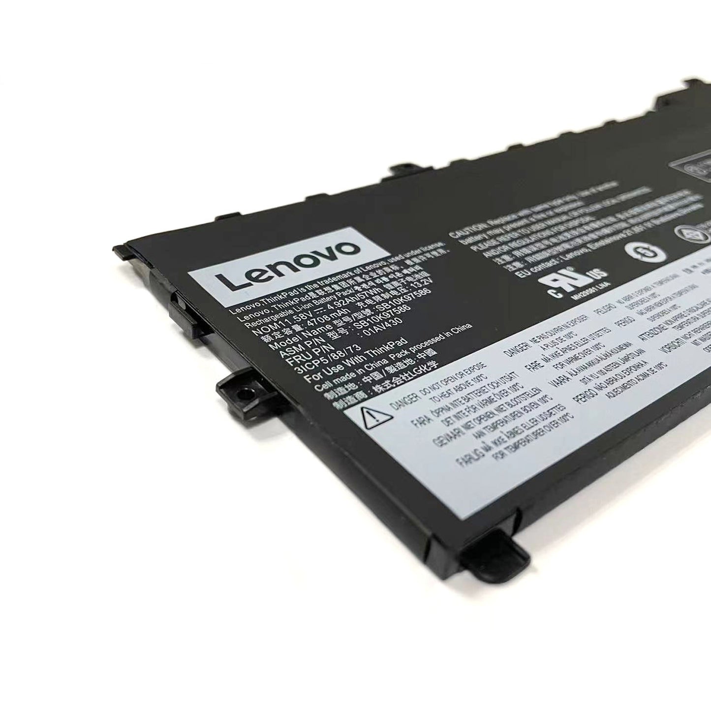 01AV430 SB10K97587 Battery Replacement for Lenovo ThinkPad X1 Carbon 5th Gen 2017 6th Gen 2018 Series