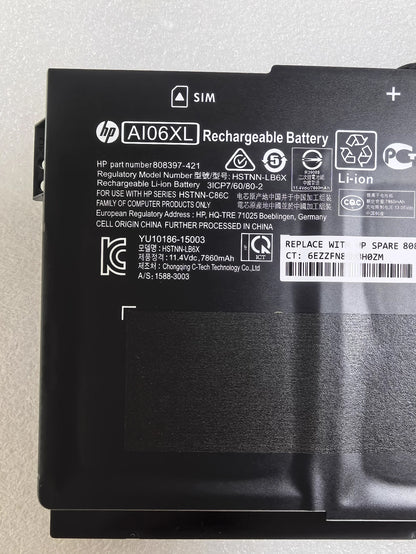Genuine 96Wh AI06XL Battery Replacement for HP 808451-001 808451-002 808397-421 HSTNN-C86C Laptop